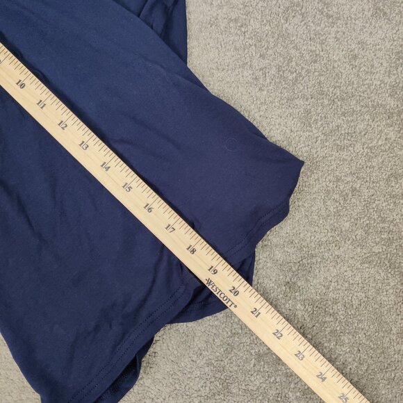 Lily Morgan Women's Palazzo Pants in Navy Blue Size 1X Summer Lightweight Flowy - Picture 10 of 10